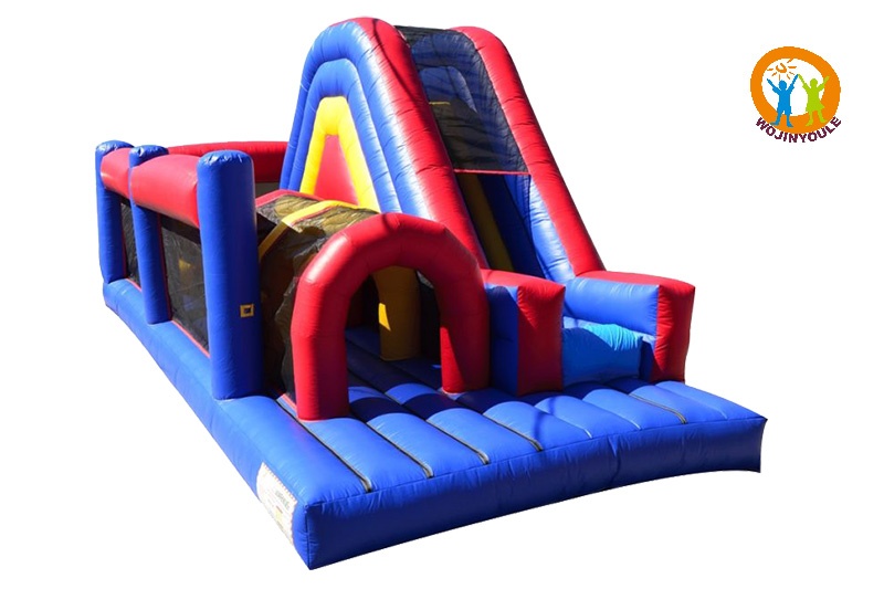 OC232 Rainbow Extreme 30ft Inflatable Obstacle Course