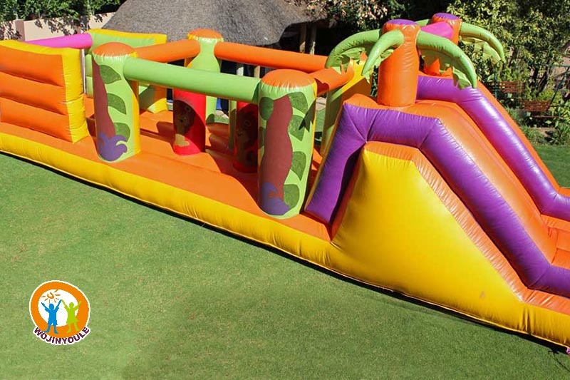 OC235 Outdoor Juming Slide Inflatable Obstacle Course