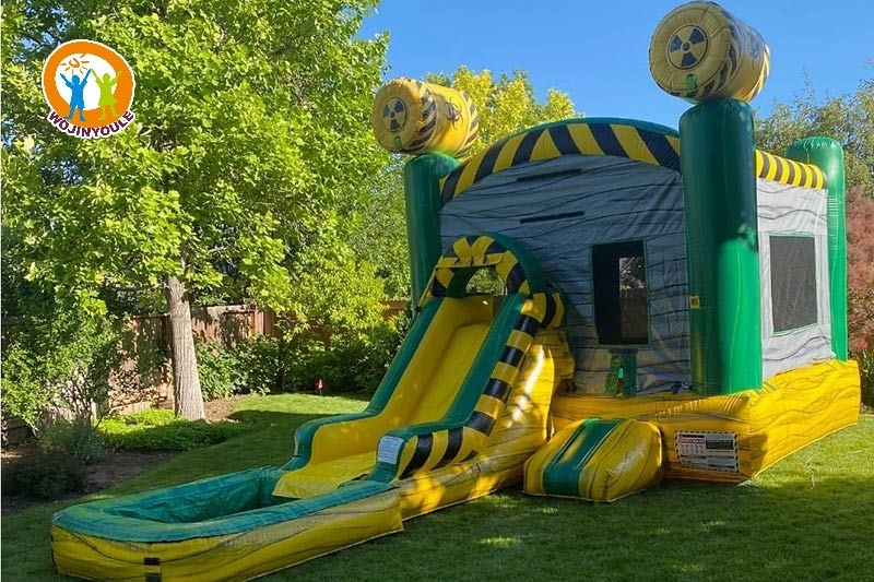 WB456 Toxic Inflatable Wet Combo Bouncer Slide