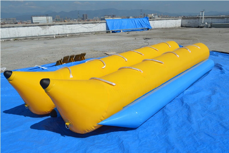 WT002 0.90mm PVC 12 Seats Inflatable Banana Boat Ride
