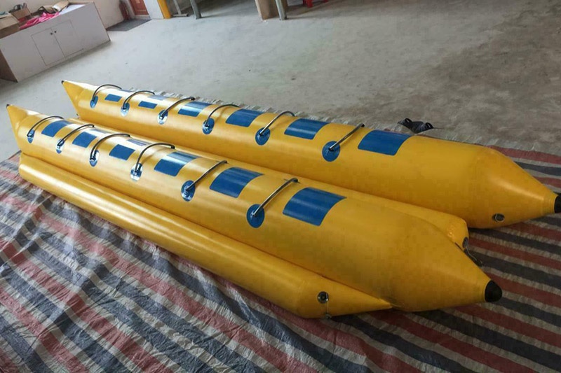 WT002 0.90mm PVC 12 Seats Inflatable Banana Boat Ride