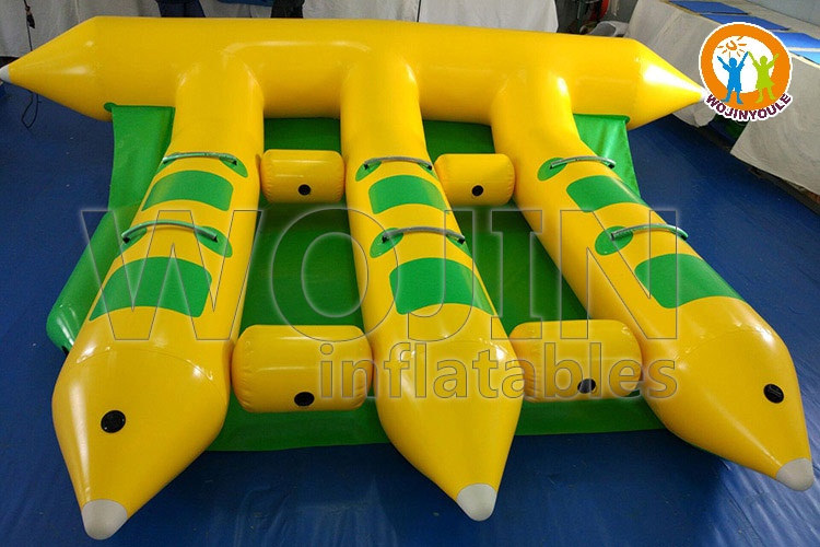 WT002 PVC 6 Seats Inflatable Towable Flying Fish