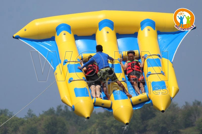 WT020 0.90mm PVC 6 Seats Inflatable Towable Flying Fish