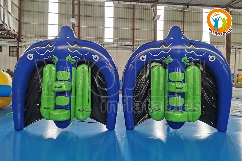 WT019  0.90mm PVC 6 Seats Inflatable Towable Flying Ray