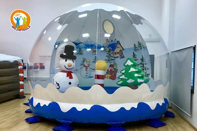 WB471 Christmas Snow Globe Inflatable Bouncy Castle