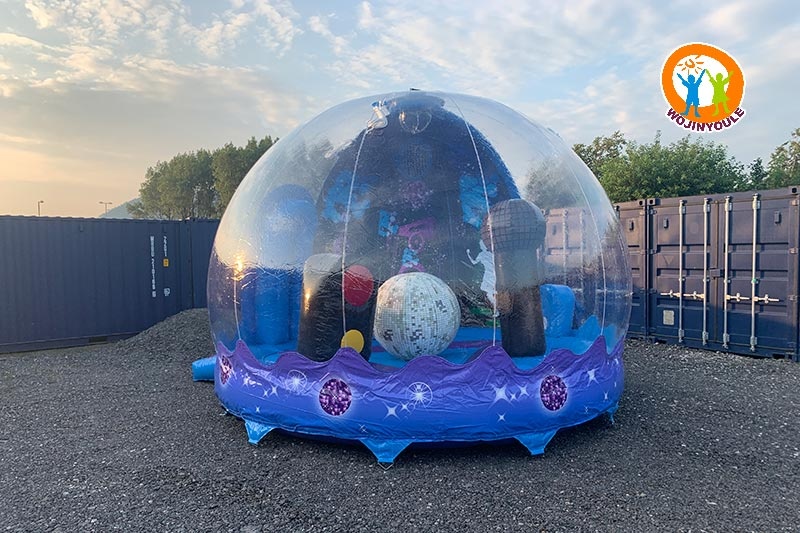 WB472 Inflatable Bouncy Castle and Disco Globe