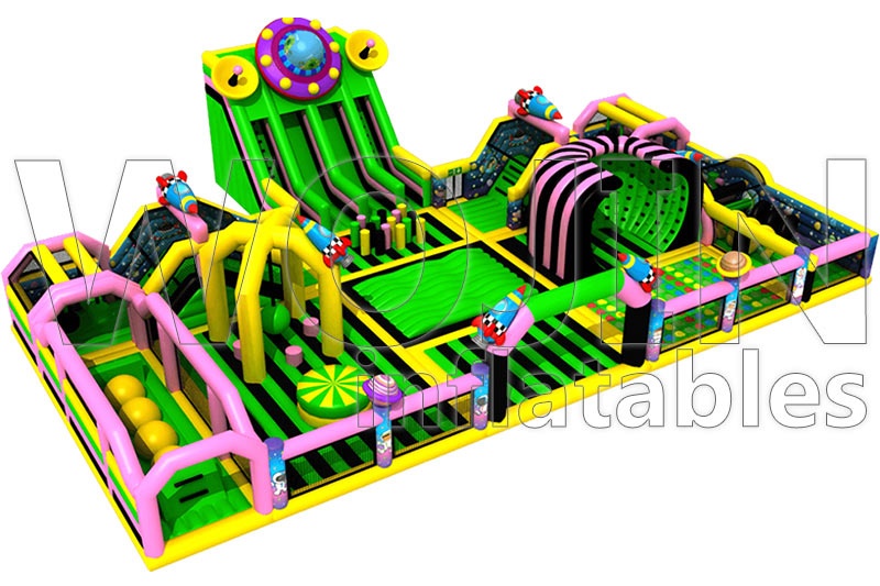 TP054 Giant Inflatable Theme Park Inoor Kids Playground