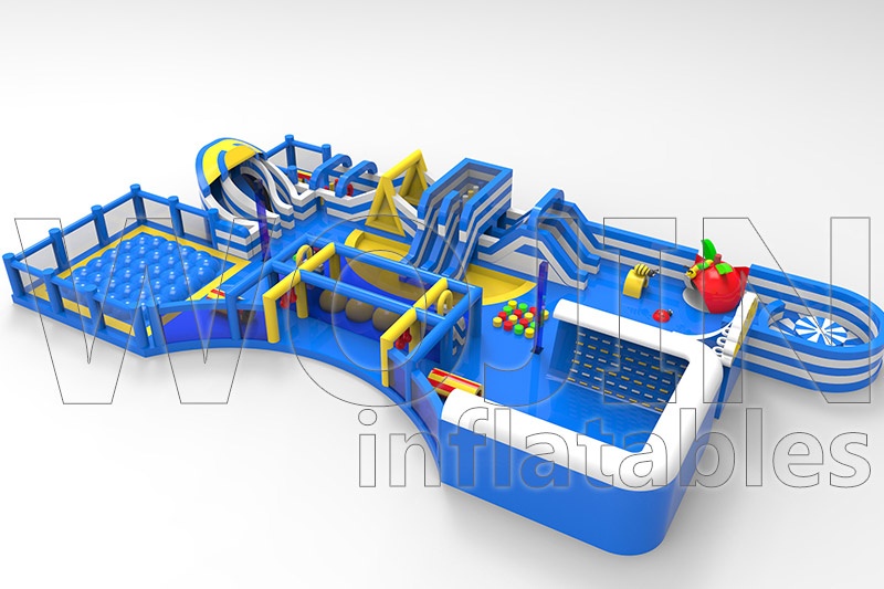 TP057 Commercial Outdoor Playground Inflatable Theme Park