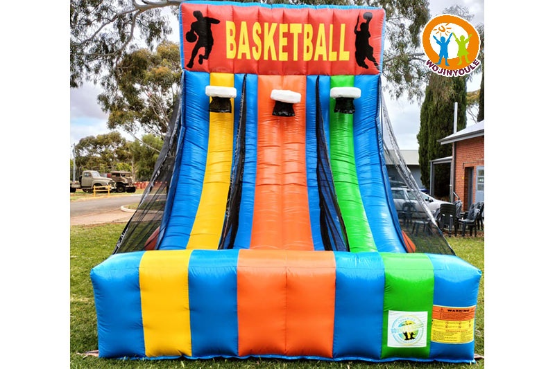 SG284 Three lane Basketball Game Inflatable Sport