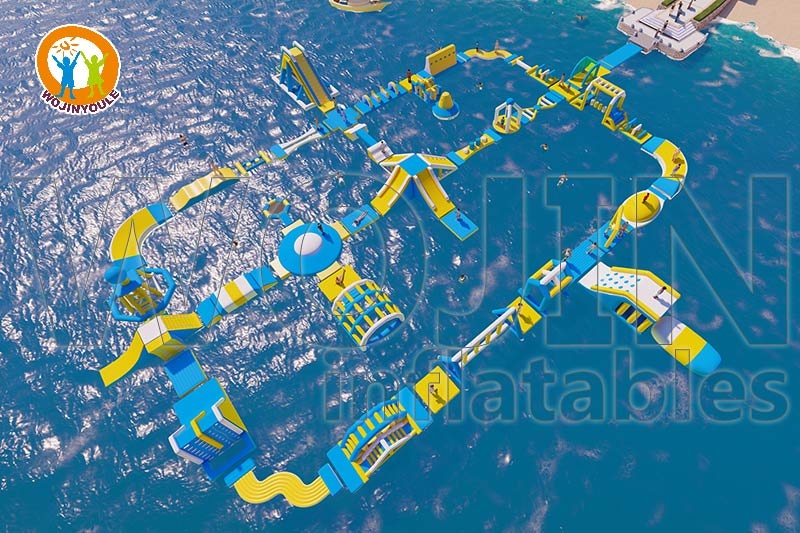 AP093 Outdoor Inflatable Aqua Park Floating Water Park