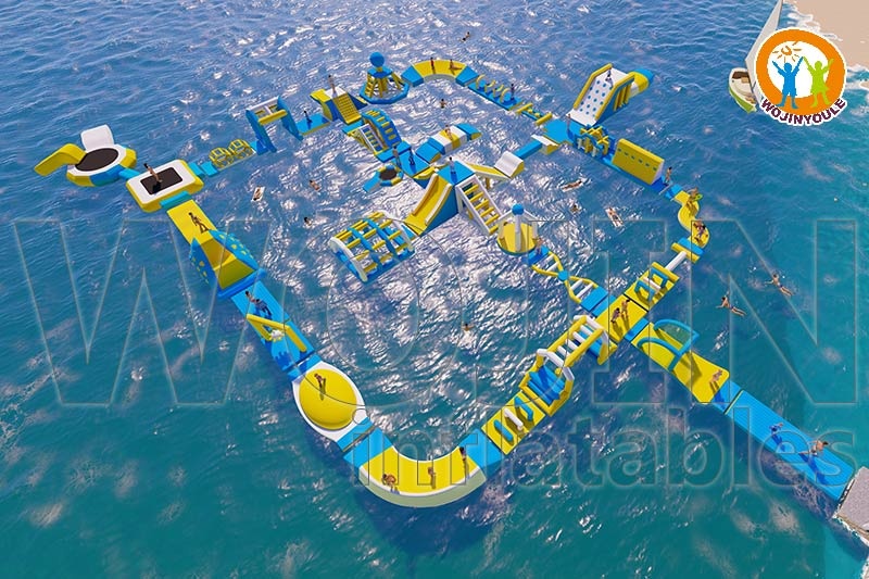 AP092 Outdoor Inflatable Aqua Park Floating Water Park