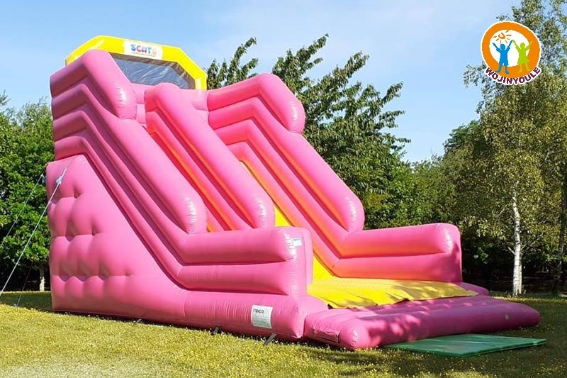 DS231 20ft Tall Pink Yellow Super Slide Inflatable Slide