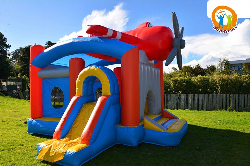 WB495 Big plane Bouncy Castle Inflatable Park Fun City