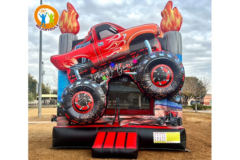 WJ157 Monster Truck Bounce House Inflatable