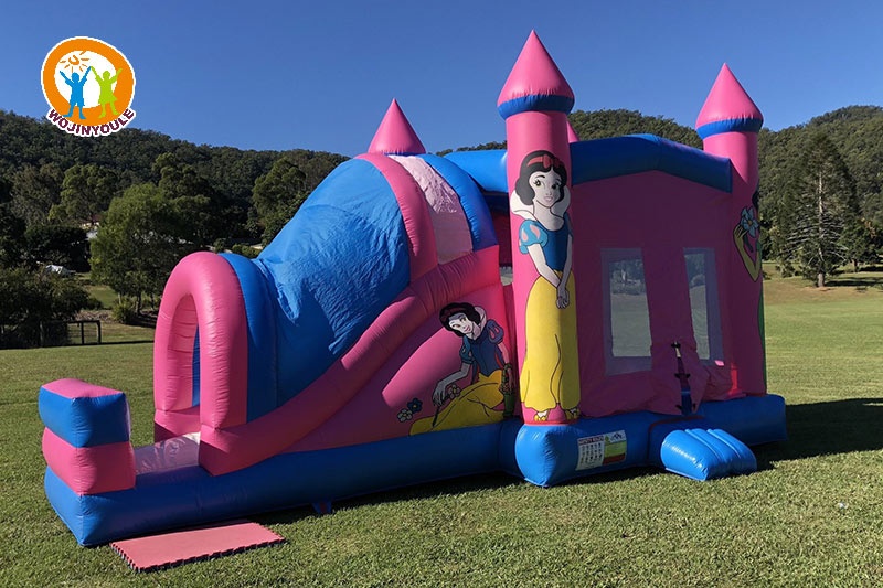 WJ060 Disney Princess Inflatable Combo Bouncy Castle