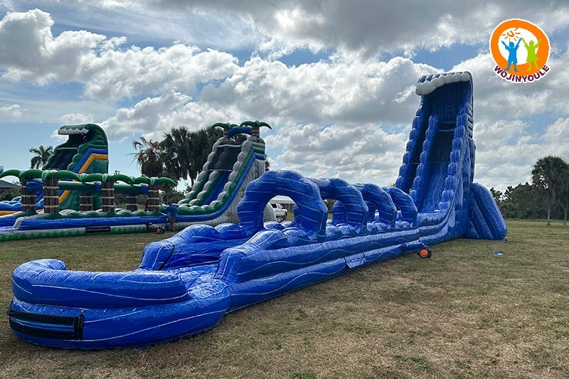 WW015 36ft Tall Single Lane Tsunami Inflatable Water Slide