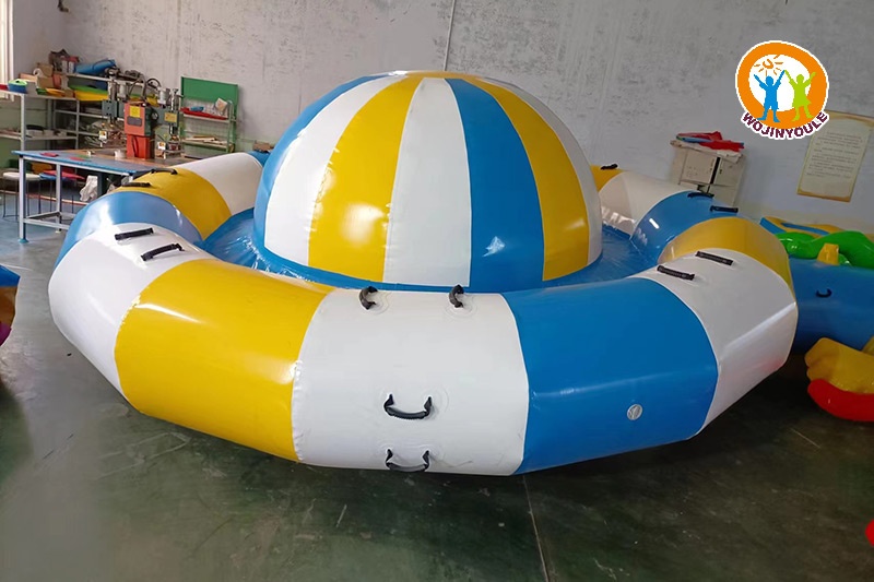 WT001 Inflatable Towable Disco Boat Floating Water Toy