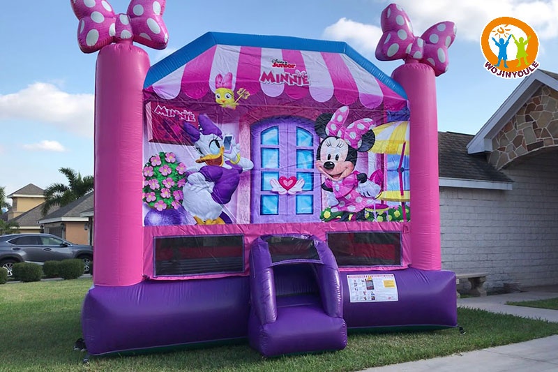 WJ106 Minnie Mouse Inflatable Bounce House Jumping Castle