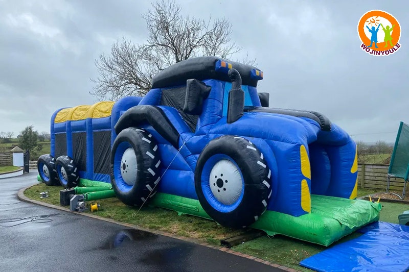 OC006 45ft Tractor Trailer Inflatable Obstacle course