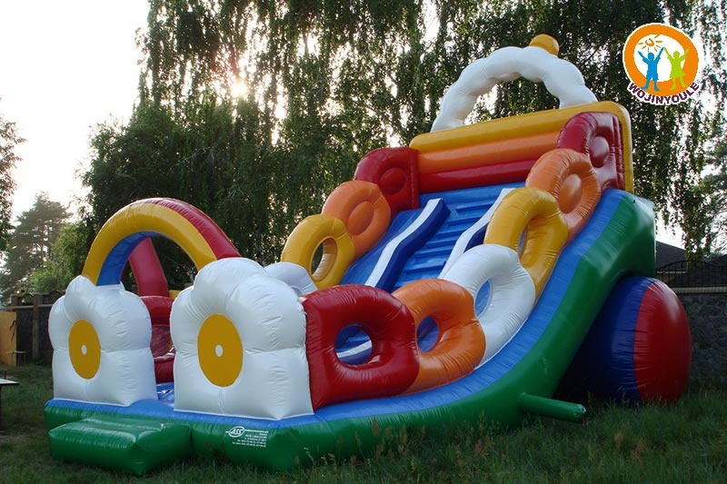 DS185 Flower Theme 20ft Tall Inflatable Dry Slide