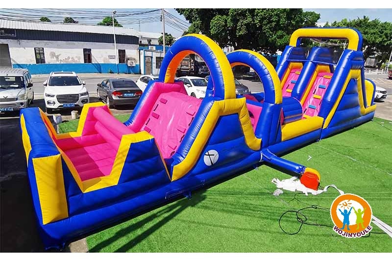 OC245 50ft Long Medioum Inflatable Obstacle Course