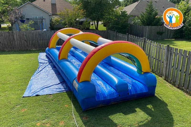 WW087 Dual Lane Customized Inflatable Slip N Slide