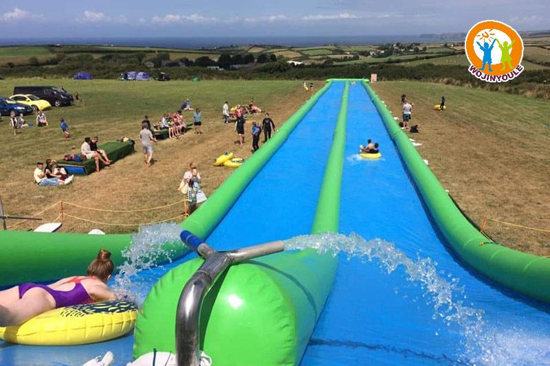 WW088 100m Customized Commercial Inflatable Slip N Slide