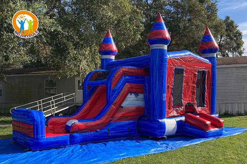 WB508 Baja Inflatable Wet Combo Bouncer Jumping Castle Slide