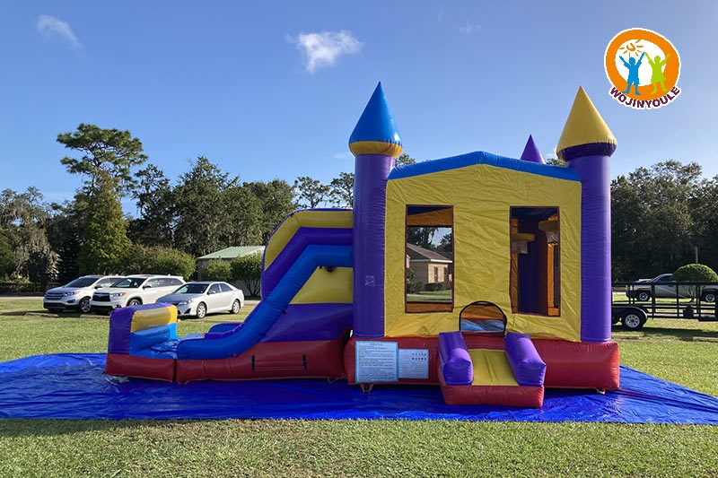 WB509 Inflatable Wet Combo Bouncer Jumping Castle Slide