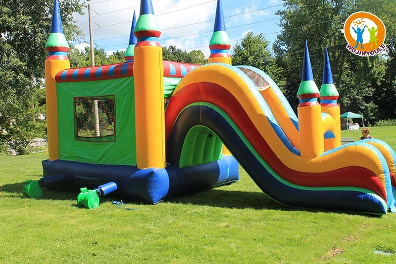 WJ075 Inflatable Combo Slide Bouncy Castle Jumping House