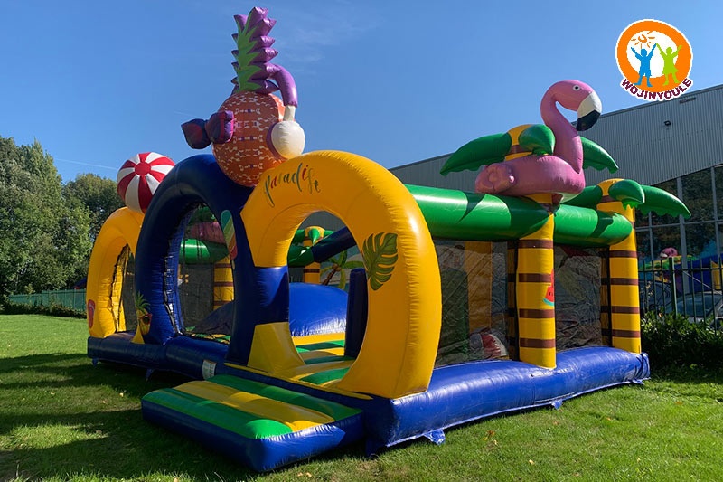 WB529 Soft Mountain Combo Summer Inflatable Bouncy Castle