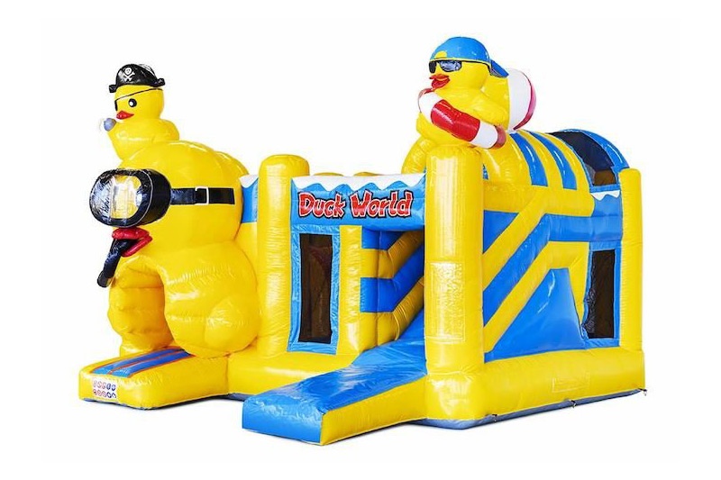 MC017 Rubber Duck Multiplay Inflatable Bouncy Castle Slide