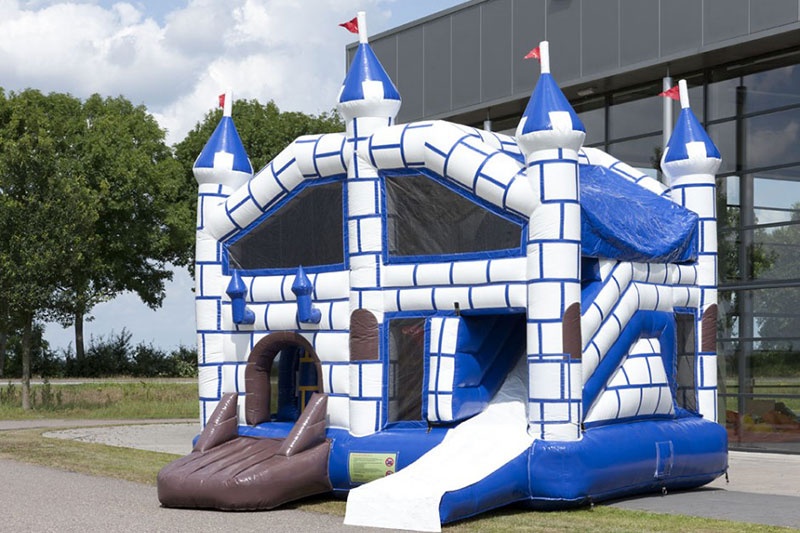 MC025 Multiplay Inflatable Bouncy Castle Slide with Roof