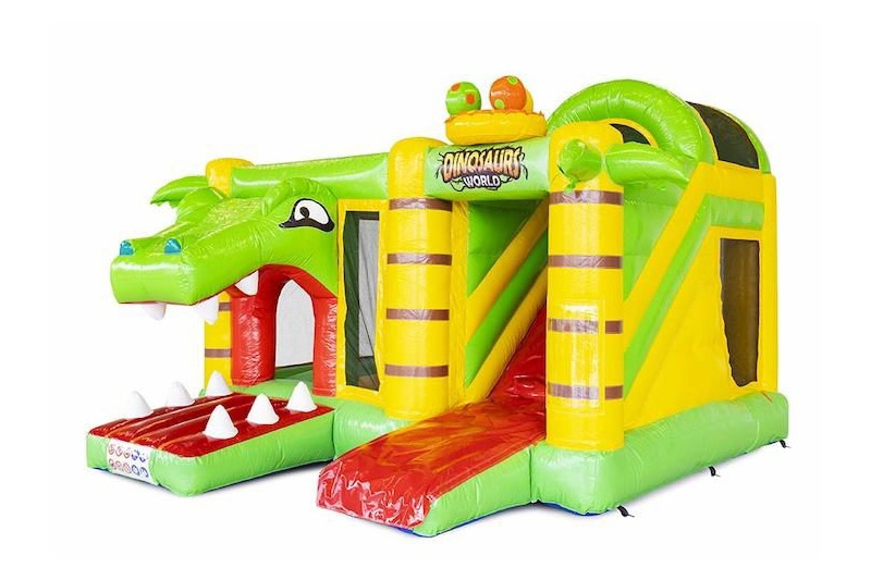 MC073 Multibox Dino Bouncy Castle Inflatable Combo Slide
