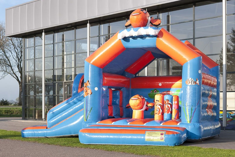 MC045 Clownfish Bouncy Castle Inflatable Bouncer Slide