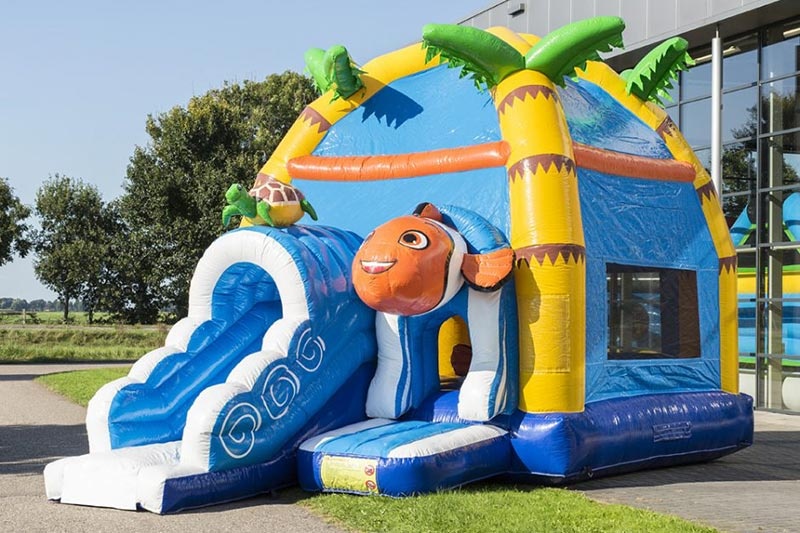 MC048 Maxifun Clownfish Bouncy Castle Inflatable Bouncer Slide
