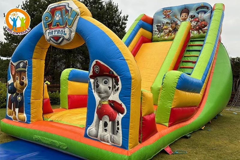 DS239 Large Paw Patrol Inflatable Dry Slide