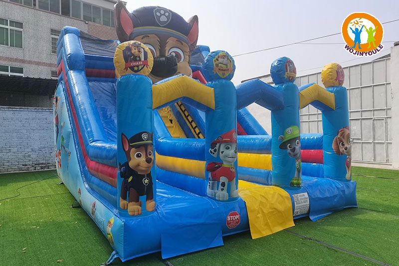 DS238 Paw Patrol Dog Inflatable Dry Slide