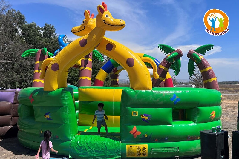 WB534 Animal Kindgom Inflatable Bounce House