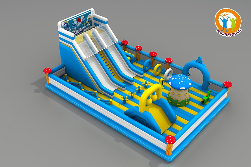 WB542 Park Fun City Inflatable Bouncer Jumping Castle Slide