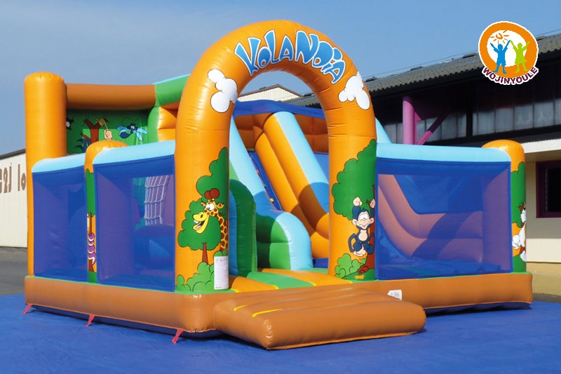 WB555 Kolandia Infatable Combo Bouncy Castle Slide