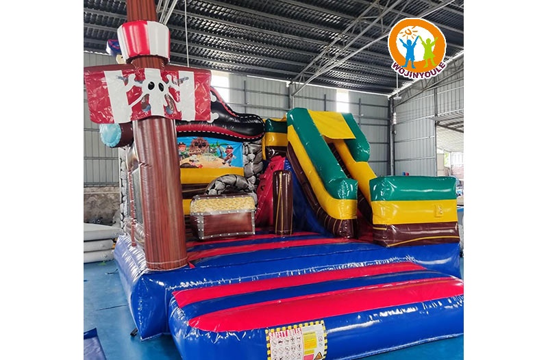 WB670 Pirate A Inflatable Combo Bouncer Slide