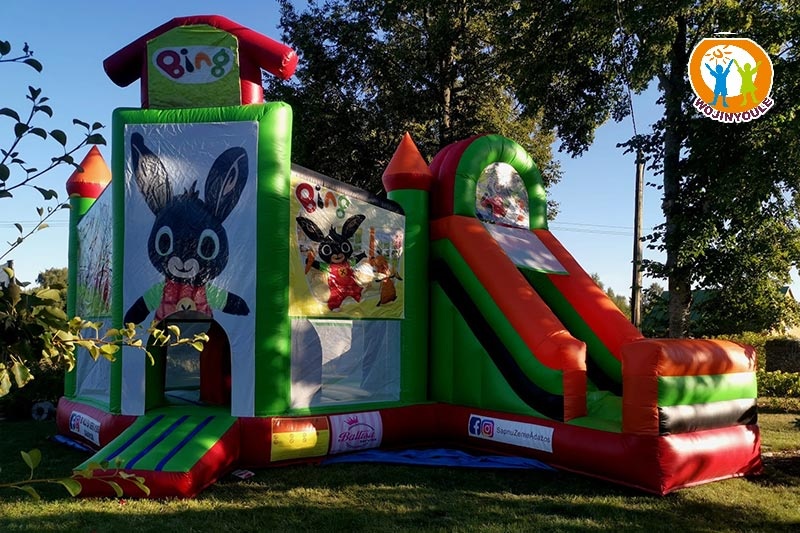 WB745 Bing Bunny Inflatable Combo Jumping Castle Bouncer Slide