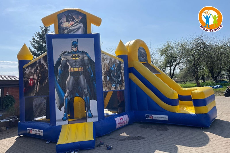 WB746 Batman Inflatable Combo Jumping Castle Bouncer Slide