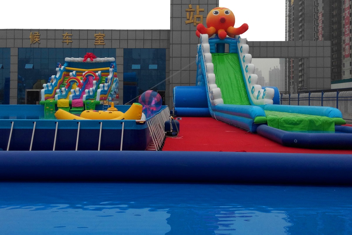 High Quality Steel Frame Pool Metal Framed Swimming Pools for sale