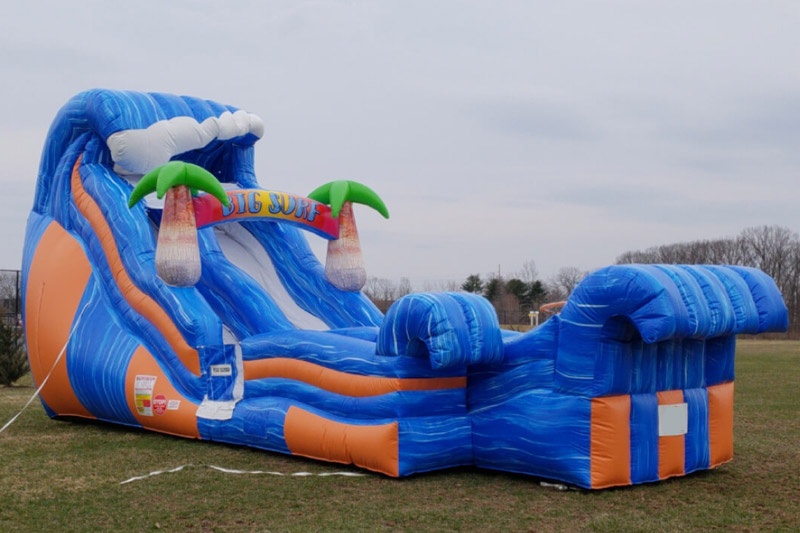 DS011 19FT Big Surf Inflatable Wet Dry Slide