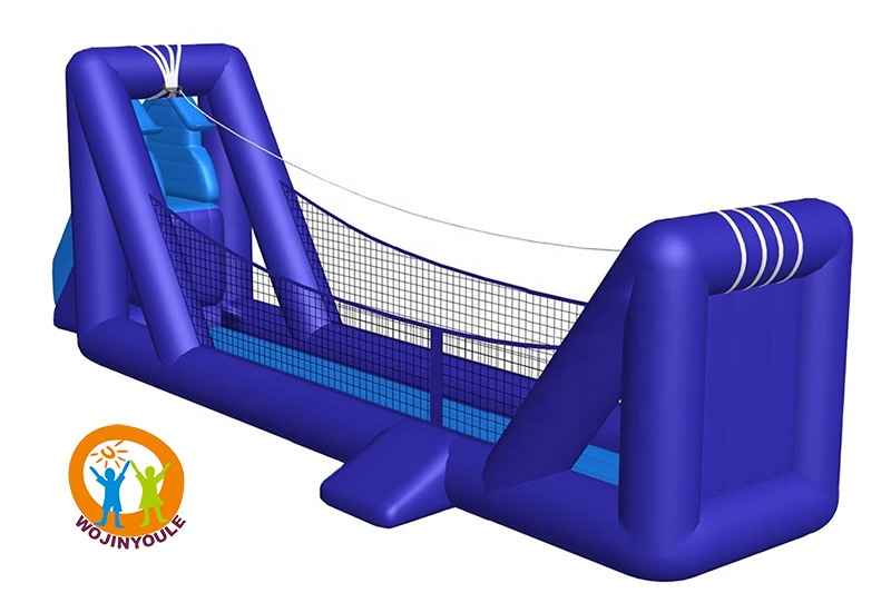 OC134 Commercial outdoor inflatable zip line slide for kids & adults