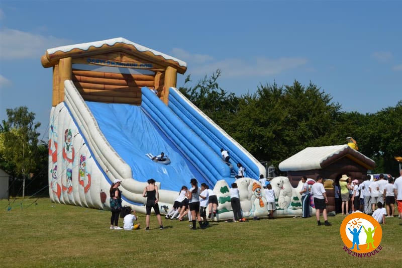 DS088 Toboggan Run Giant Tallest Inflatable Dry Slide