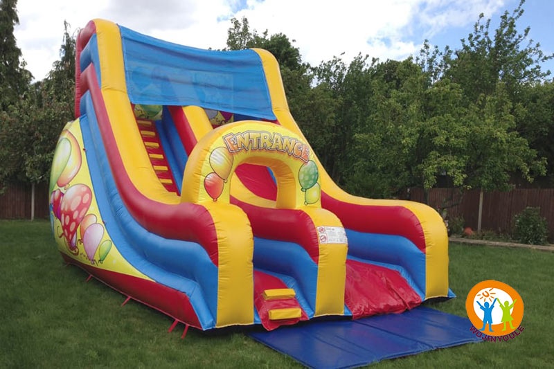 DS103 18ft Giant Blue Balloon Fun Inflatable Dry Slide