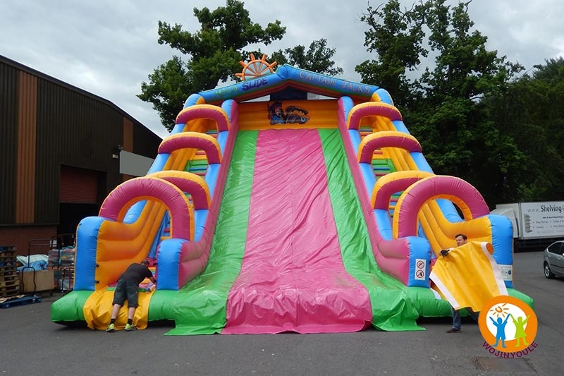 DS126 32ft Captain Jacks Giant Inflatable Dry Slide